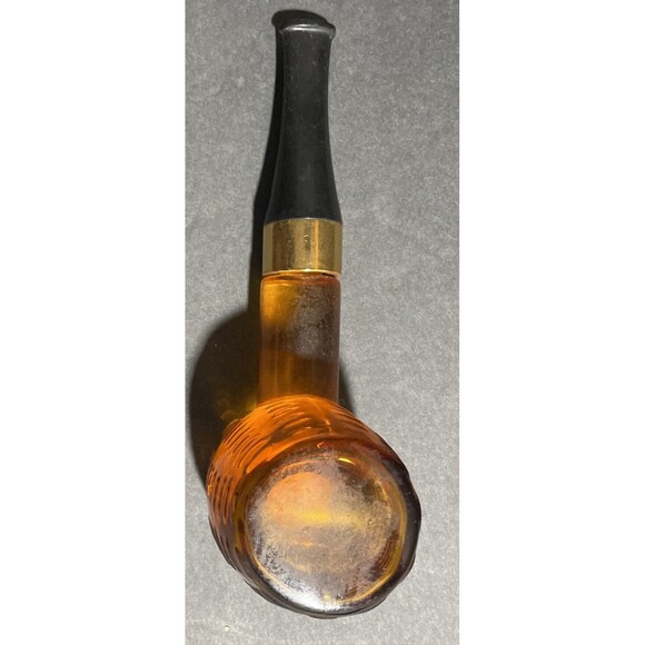 Corn Cob Pipe Vtg Avon Wild Country Cologne After Shave Bottle Glass & Plastic - Picture 6 of 6